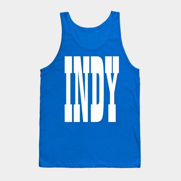 Indy Football Tank Top by nickmeece